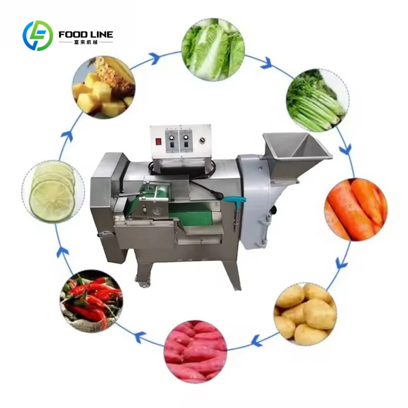High Quality Automatic Commercial Dicing Machine For Potato Onion Carrot Cube Cutting