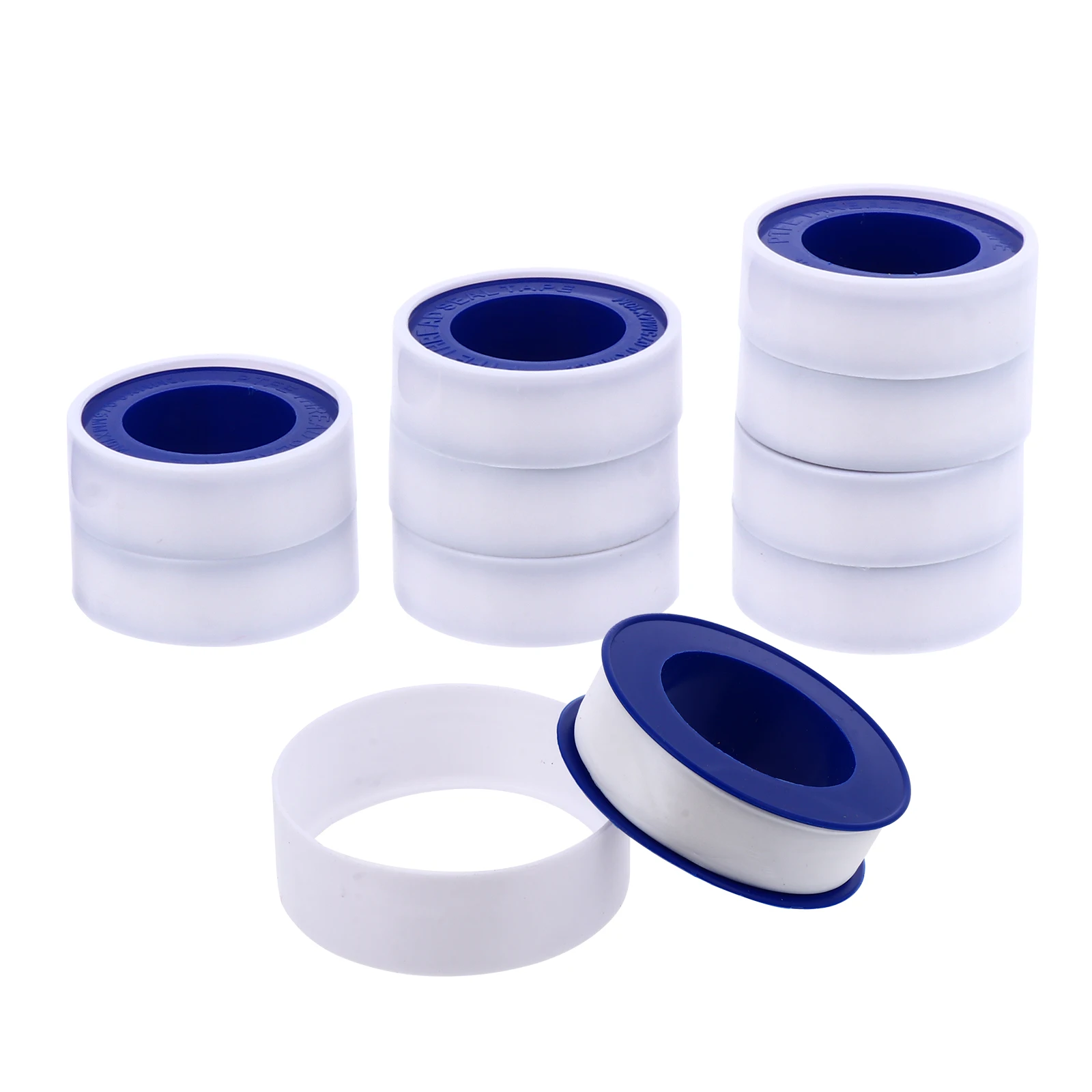 

PTFE Thread Seal Tapes Duct Plumbers Leak Repair Tape Raw Material Pipe Protective Cover Corrosion Resistant Moisture Acid