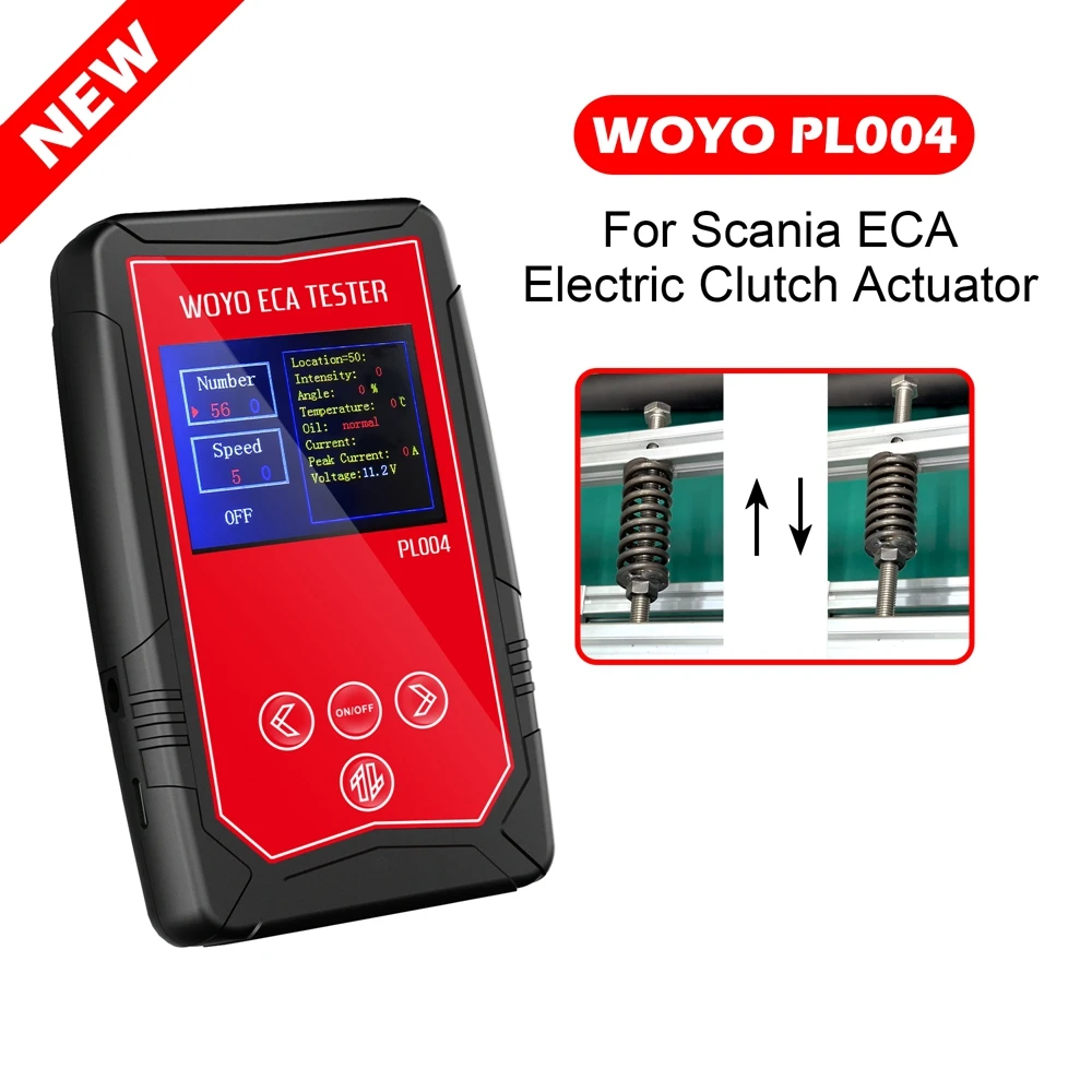 PL004 ECA Tester For ​Scania T P, G, R series Gearbox Control, Clutch Control, EURO4, EURO3, EURO5 Truck Tractor Diagnostic tool