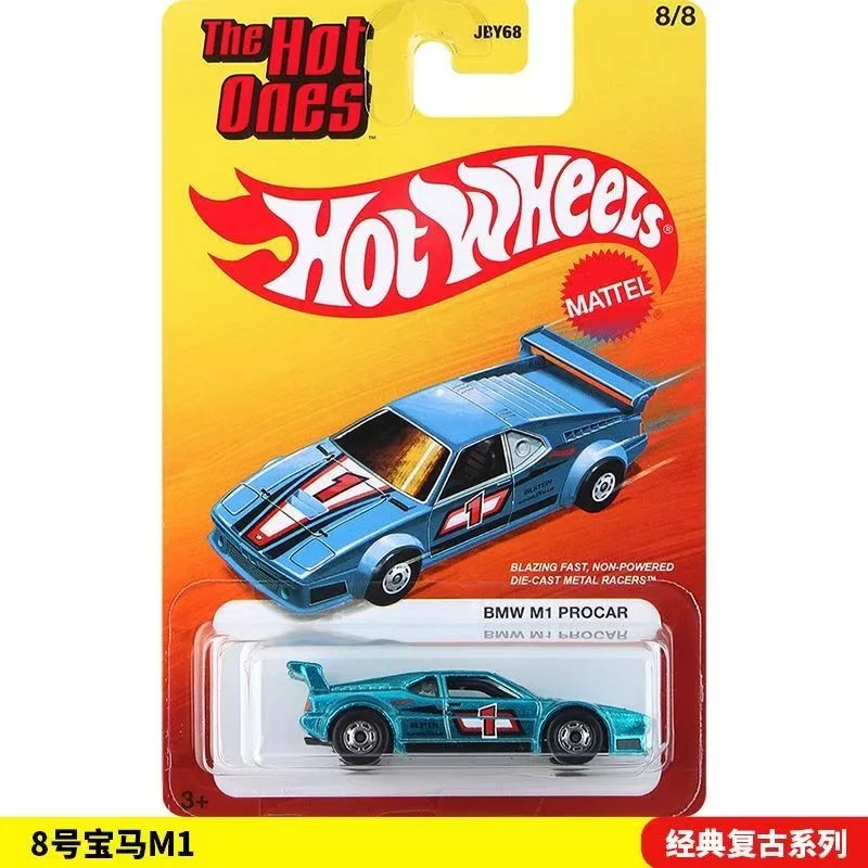 Mattel New Hot Wheels Target Ultra Hots 2025 Mix 1A The Hot Ones Jby68 1/64 Modellino Auto Giocattolo Ragazzi Regalo Retro Super Hot Volkswagen Bmw Porsche Honda Jby68
