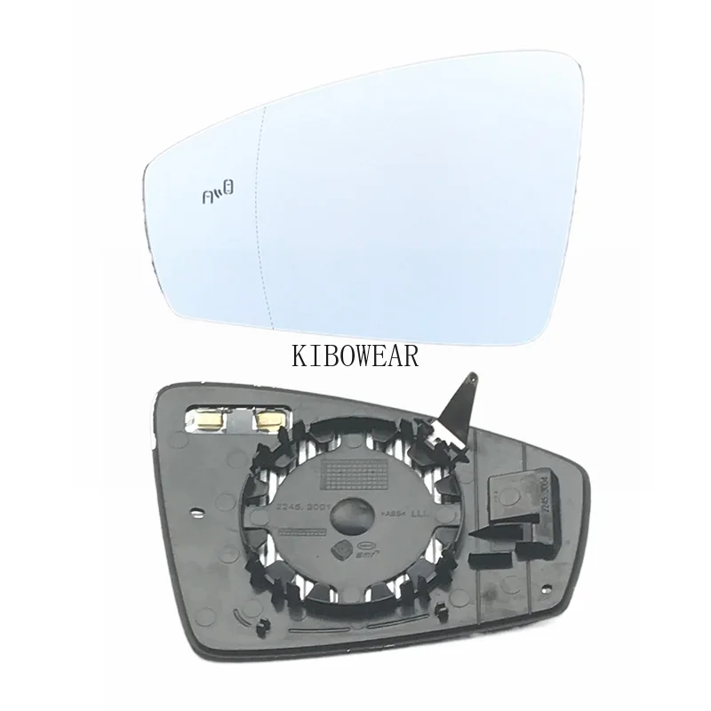 Side Mirror Frame Cover Glass trim Bottom For VW Tiguan 2017 2018 2019 2020 Auto Rearview replace Wing Cap trim turn signal - Image 2