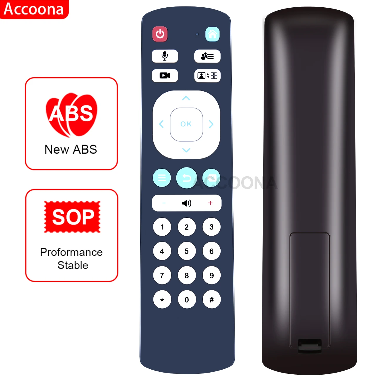 Remote control RC3092805/01 for zoombox smart tv