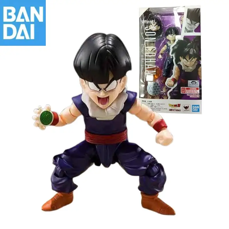 

Genuine Bandai Dragon Ball Z S.h.figuarts Son Goku KID ERA 10cm PVC Figure Model In Stock Original Collector Figurine Toys Gift
