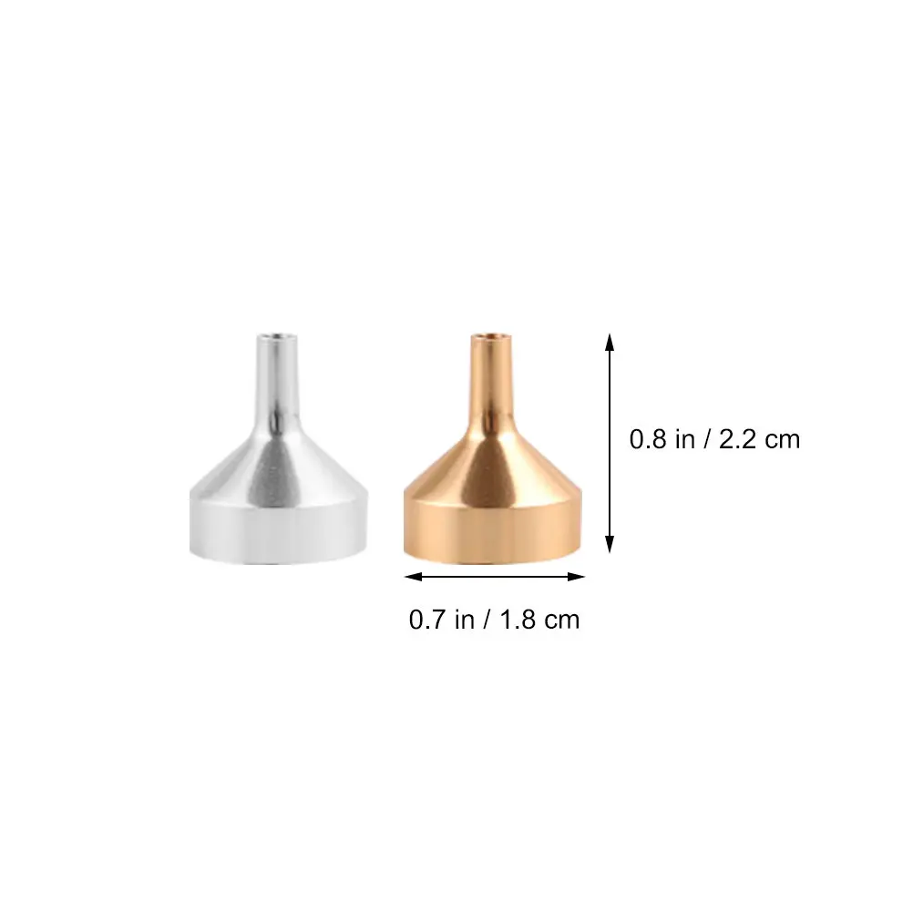 10 Pcs Small Funnel Reusable Mini Funnels Perfume Transfer Essential Oil Transferring