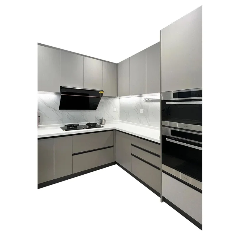 

Moganshan solid wood furniture cabinet, kitchen, modern side cabinet