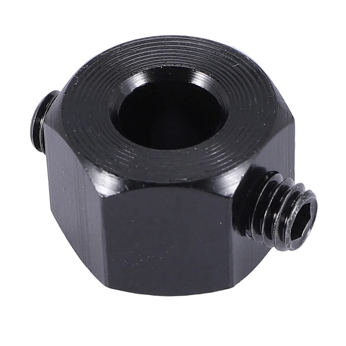 4PCS 5mm to 12mm Metal Combiner Wheel Hub Hex Adapter for WPL D12 C14 C24 B14 B16 MN D90 D91 RC Car Upgrade Parts,Black