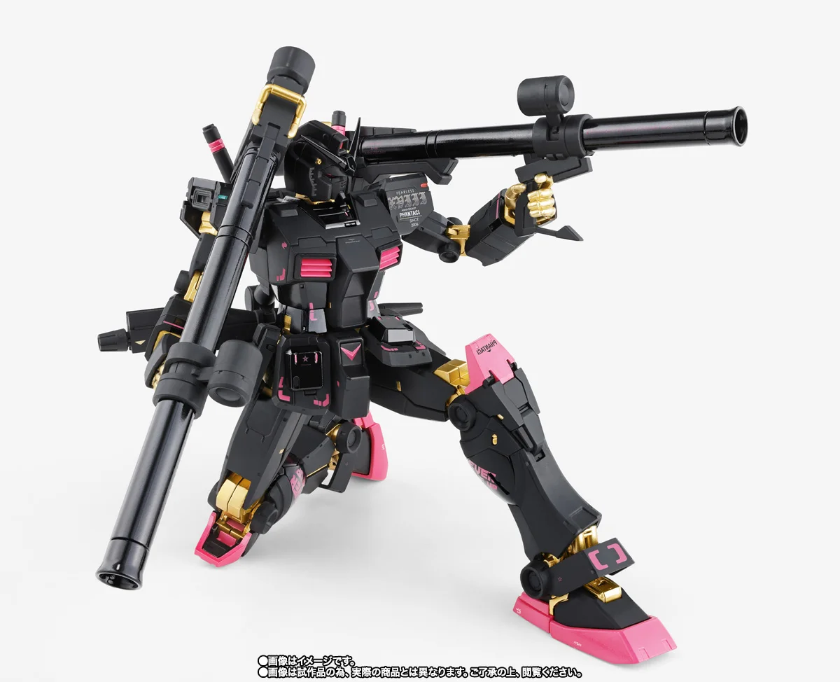 재고 있음 정품 반다이 건담 피규어 메탈 컴포지트 판타시 RX-78-2 건담 피규어 애니메이션 액션 모델 장난감