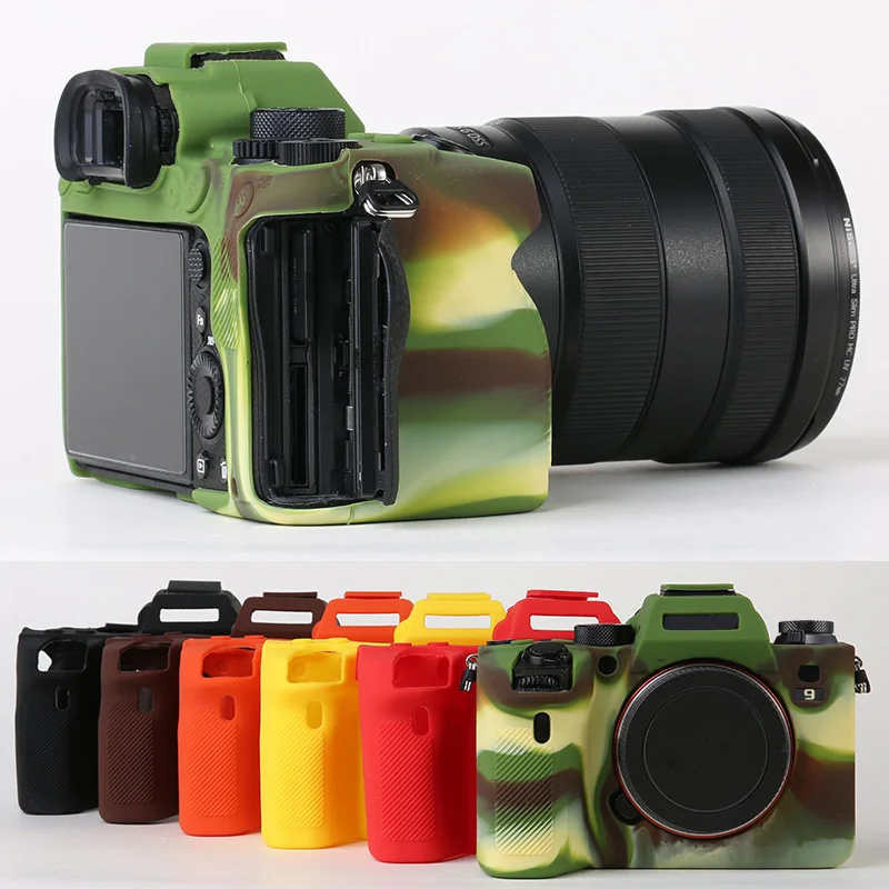 For Sony A7 II/III/A7R II/A7R III/A7R IV/A72/A73/A92/A9 MII Camera Soft Silicone Rubber Skin Case