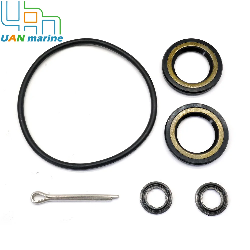 Lower Unit Seal Kit with Prop Shaft Oil Seal O-Ring Gasket for Suzuki 35HP-60HP DF35 DF40 DF50 DF60 09289-2200 09280-75001