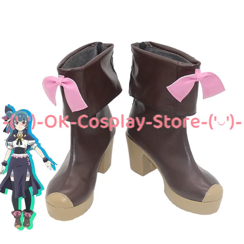 

Game Lovelive Sunshine Yohane Cosplay Shoes Halloween Carnival Boots PU Shoes Cosplay Props Custom Made