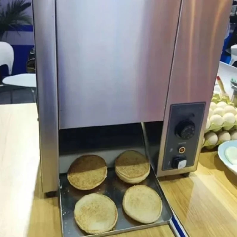 Commercial Bread Baker Sandwich Maker Automatic Burger Toaster Commercial Burger Heater