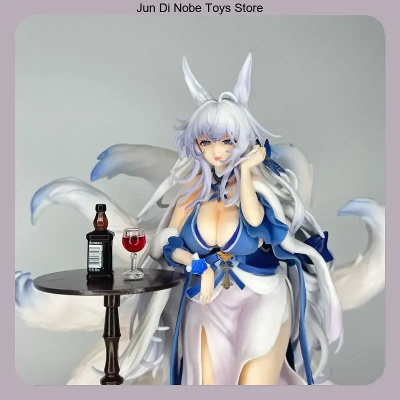 

Azur Lane Shinano Tsukuyomi Ten Nights Dress Anime Figure Statue Model, Collectible Desktop Decoration Ornament Gift for Fans