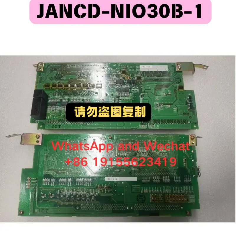 

Использованная плата робота JANCD-NIO30B-1. Функциональный тест пройден.