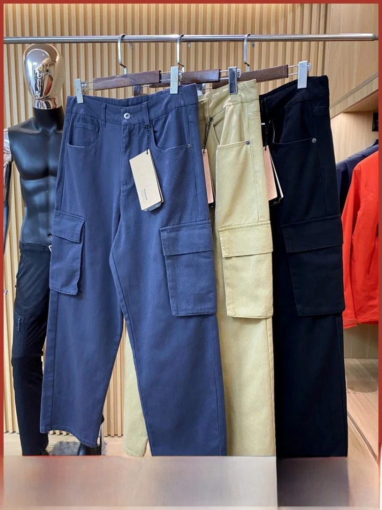 

Американский Слэ тяжелый! Предсказать гладкую! Мужские осенние новые универсальные свободные прямые брюки в стиле ретро спецодежды, повседневные трендовые брюки