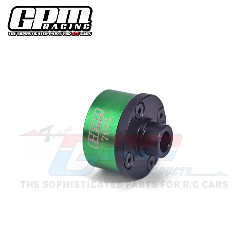 GPM Acciaio al carbonio medio + Custodia differenziale Alu 7075 per LOSI 1/10 Baja Rey Rock Rey Hammer Rey LOS 232004   LOS 232075   LOS 232051   Parti di automobili RC