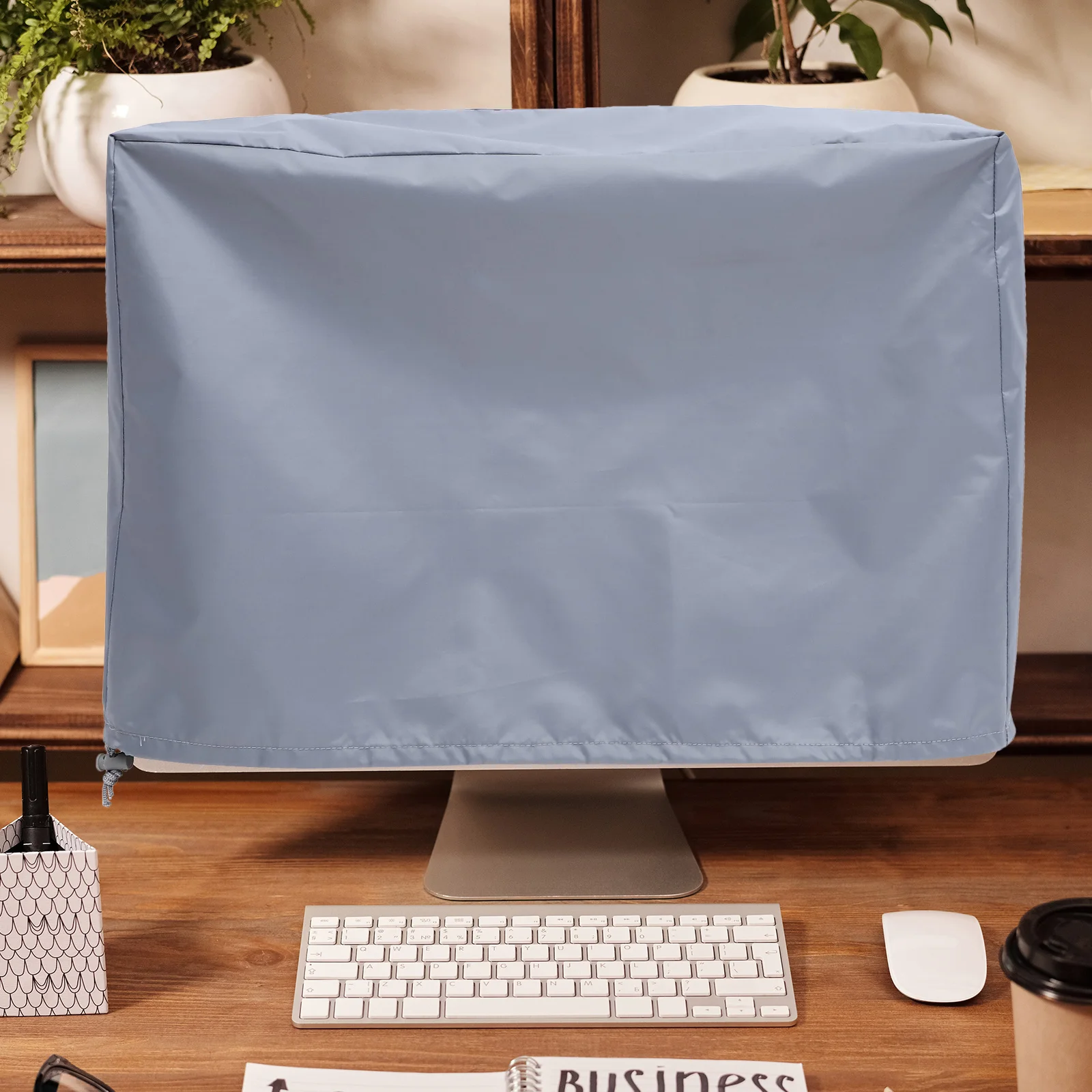 Monitorhoes Monitoren voor laptops Verstelbare computertelefoon Stoffen standaard Desktop Screen Guard