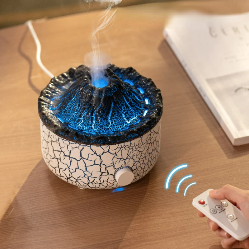 人工バラクラバ火山アロマセラピーマシンjellyfigspec円形減圧加湿器超音波ディフューザー