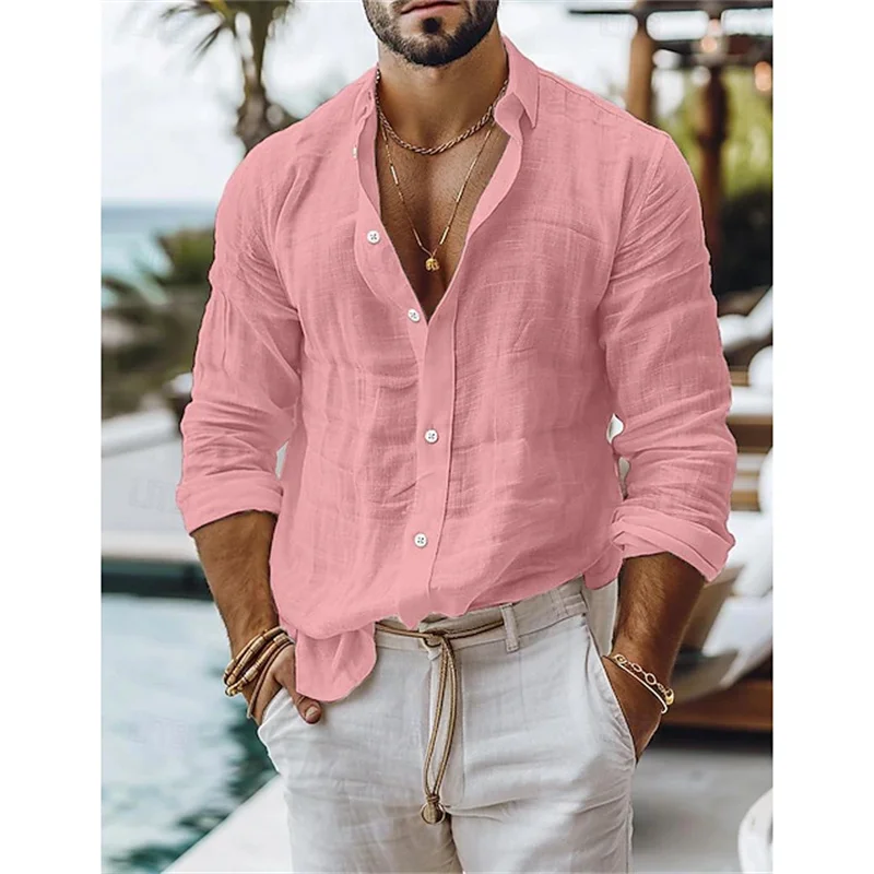Thumbnail 2 - #69 Best Mens Cotton Linen Casual Shirts to Buy In 2026