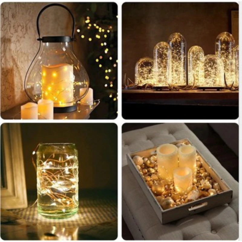 Christmas Light String Christmas Cork Lamp Party Led Decorative Light Home Party Atmosphere Lamp Holiday Decorations HOLIDAY