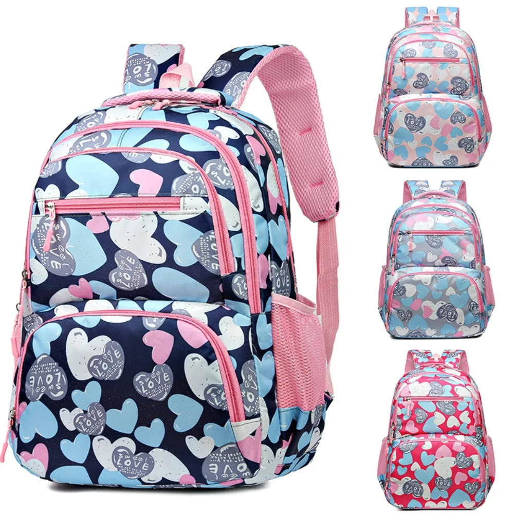 

New Nylon Kids Shoulder Bag Large Capacity Trendy Schoolbag Daily Outdoor Children's Backpacks