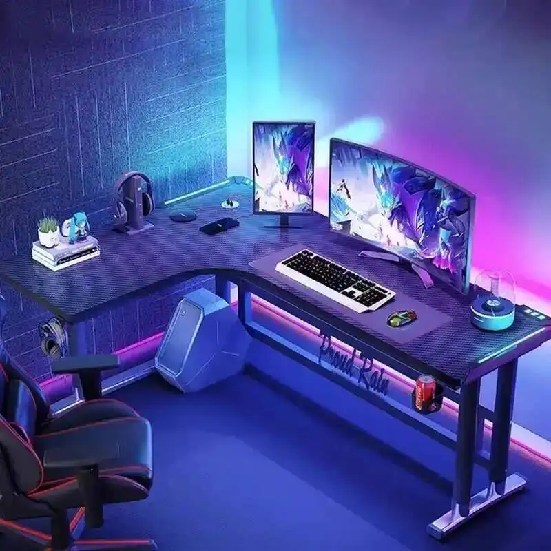 Storage Mouse Desks Gaming Pad Computer Monitor Stand Office Organizers Table Pc Keyboard Mesas De Computador Home Furniture
