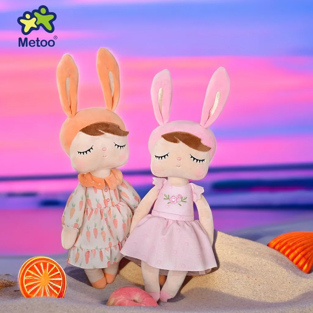 

Original Metoo Angela Doll 35cm Pastoral Style Plushies Kids Rabbit Plush Girl Toys Angela Doll Metoo Kawaii Kids Birthday Gifts