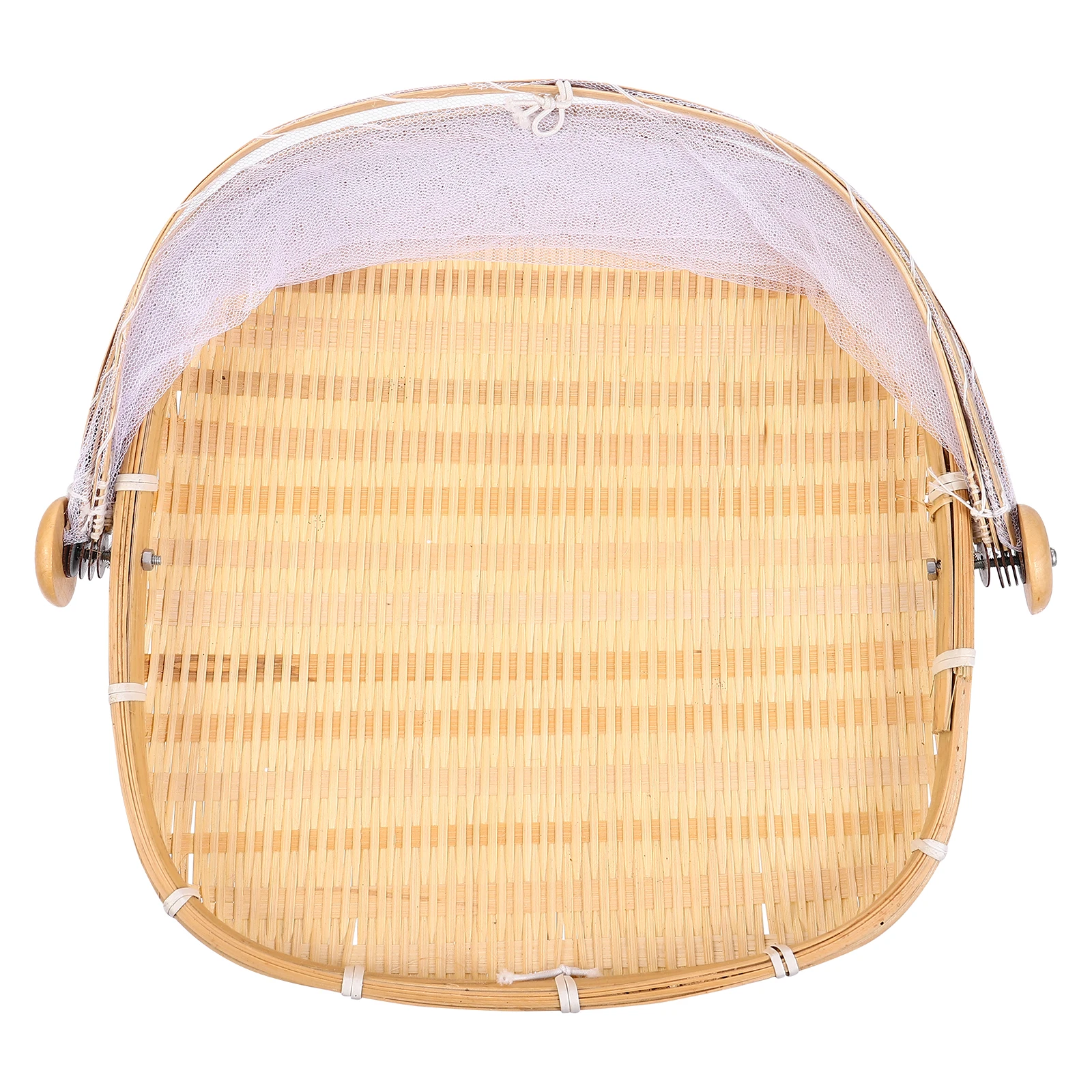 

Bamboo Storage Basket Woven Crafts Lightweight Fruit Vegetable Bread Container Cover Kitchen ganizer Pastry Snack Tray