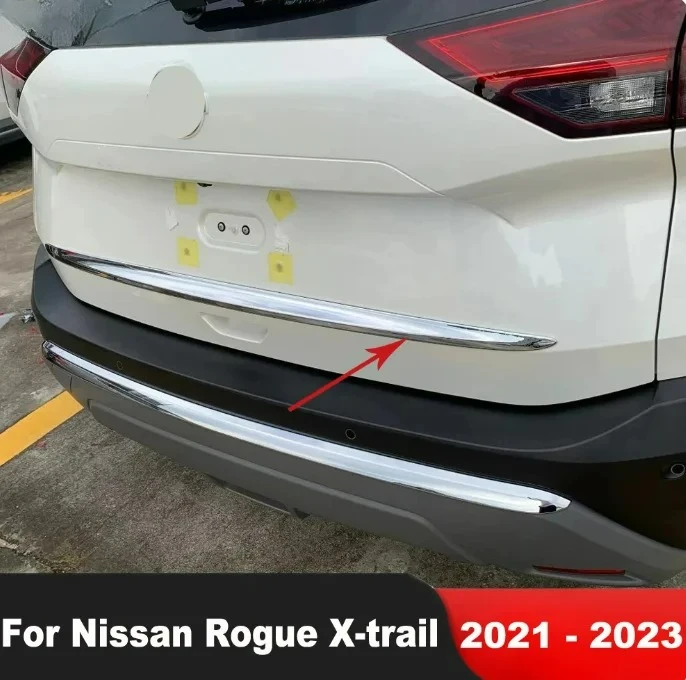 

For Nissan X-Trail T33 4th Generation 2021-2026 Rogue 3rd Gen Car Head Front Tail Rear Bumper Gate Door Trunk Boot Trim