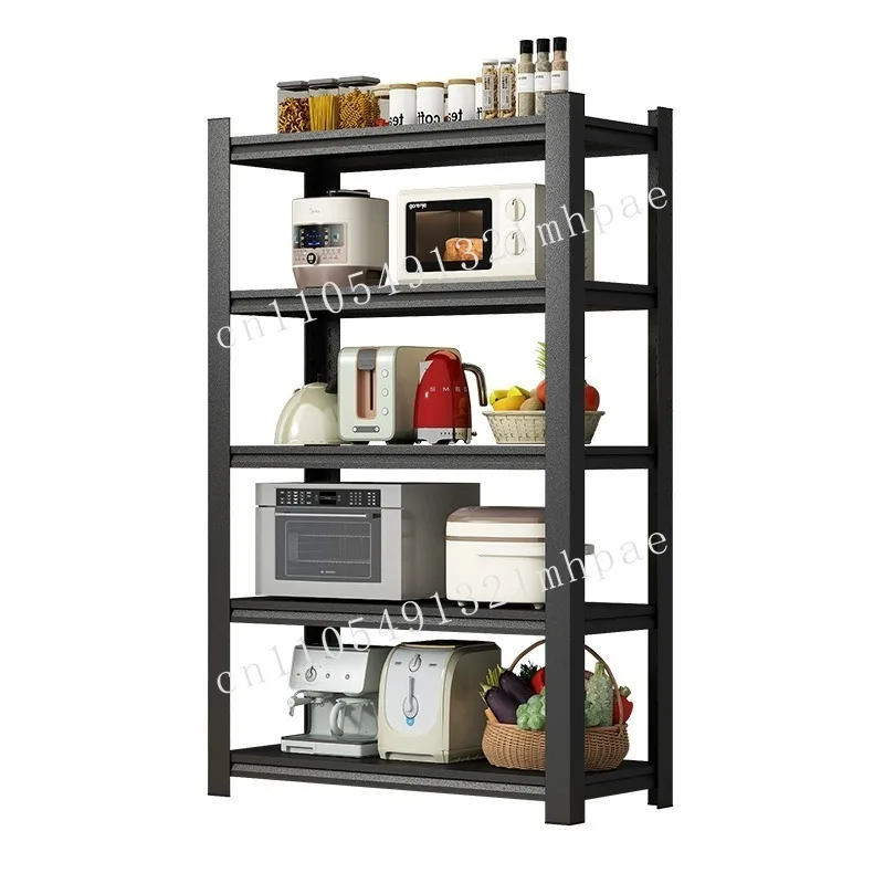 Kitchen Shelves Floor-to-ceiling Multi-functional Household Microwave Oven Pot Racks Storage Racks Shelves Cabinet Shelves