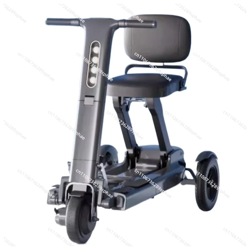 For The Elderly Small Foldable Outdoor Tricycle Travel Tool Convenient for Traveling Electric Scooter