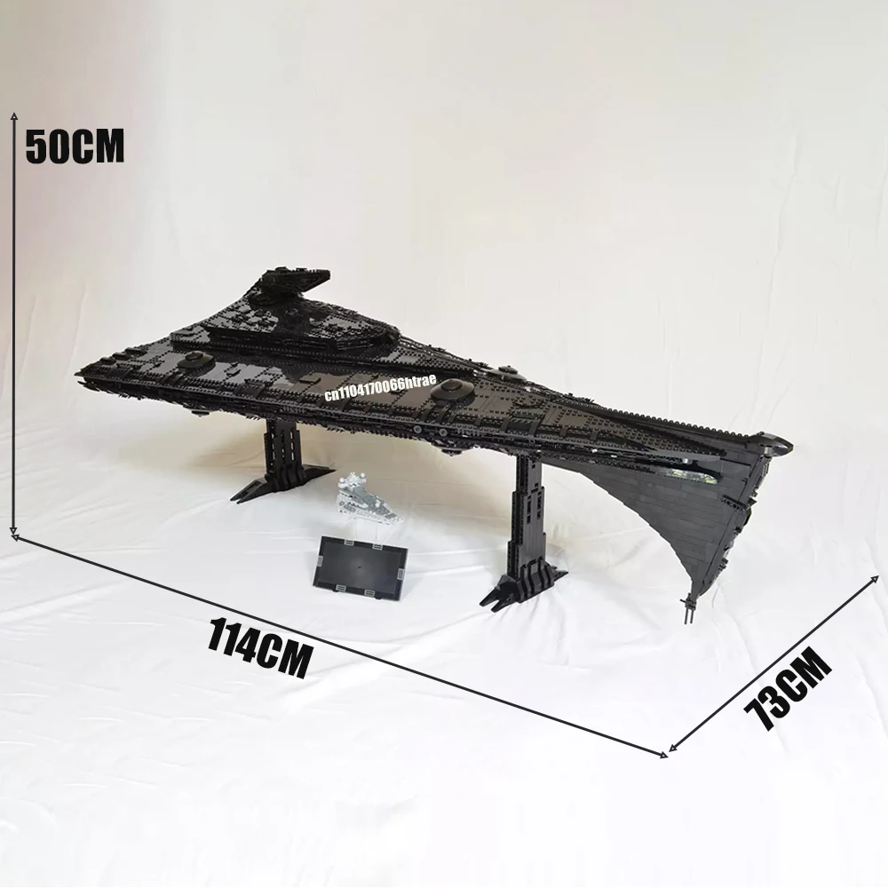 جديد 10100 قطعة فيلم معركة النجوم MOC في نهاية المطاف الألفية الكسوف Dreadnought نموذج لتقوم بها بنفسك الأفكار الإبداعية لعبة أطفال تجميع لغز هدية #5