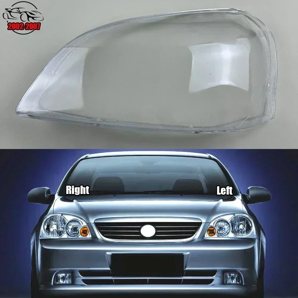 

For Buick Excelle 2002-2007 Headlamp Shade Transparent Cover Lampshade Headlight Shell Plexiglass