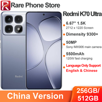 Xiaomi Redmi K70 Ultra 5G Dimensity 9300+ 6.67” 1.5K 2712*1220 Display 120W 5500mAh Battery 50MP+20MP Camera