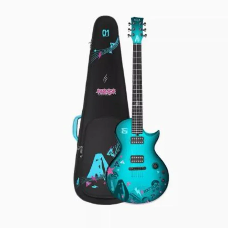 ENYA Nova Go Sonic Carbon Fiber Smart Electric Guitar With Bag Pink/Blue/Black/white