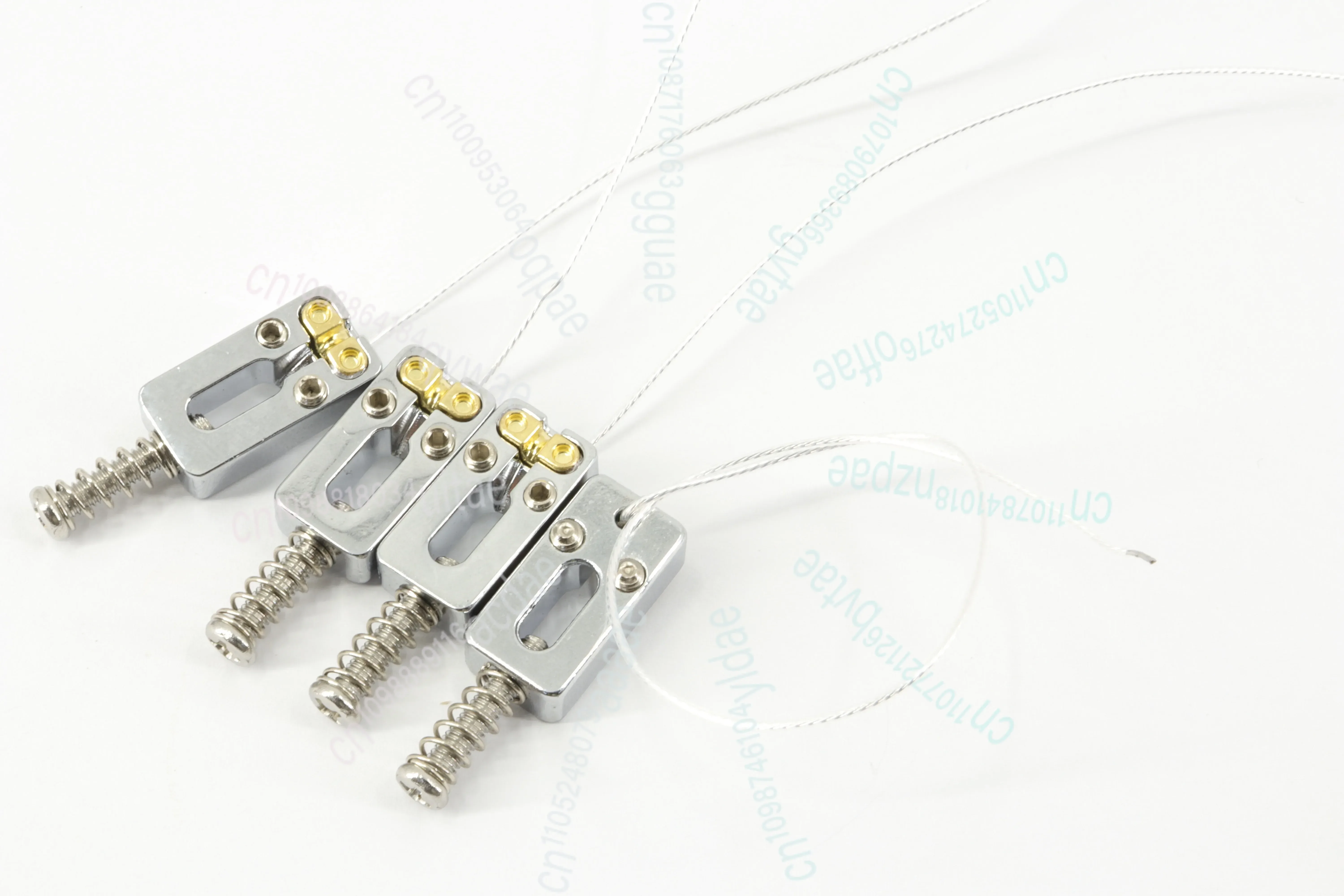 Piezo Bridge Guitar Tremolo Bridge Saddles with Piezo 10.5mm String Spacing for Strat Electric Guitar2025