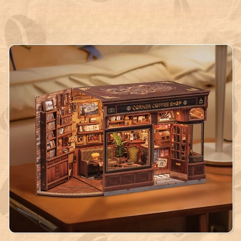 

Cabin house miniature scene model assembled toy graduation gift