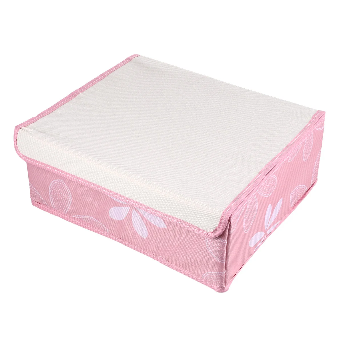 13 حجرة صندوق منظم الملابس الداخلية الوردي أكسفورد القماش الصدرية حقيبة للتخزين نمط عباد الشمس جورب وتخزين درج البرازيلي