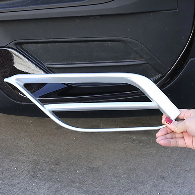 

Стайлинг автомобиля, передняя противотуманная фара под бампером, обитая боковая декоративная рамка для BMW X1 F48 2020-2021, наклейка на внешние аксессуары