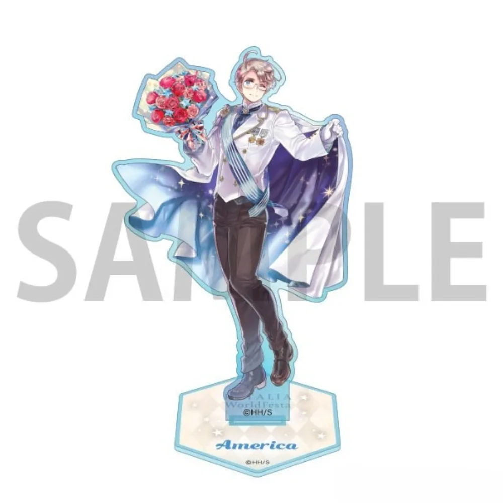 Hetalia 20th Anniversary Weißer Anzug Formelles Outfit Acryl-Standee Anime-Charakter Desktop-Display Merchandise – Detail 9