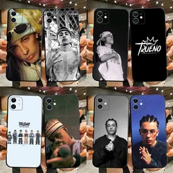 Trueno Rapper Phone Case For iPhone 15,14,13,12,11,Plus,Pro Max,XS,X,XR,SE,Mini,8,7 Soft Silicone Black Cover