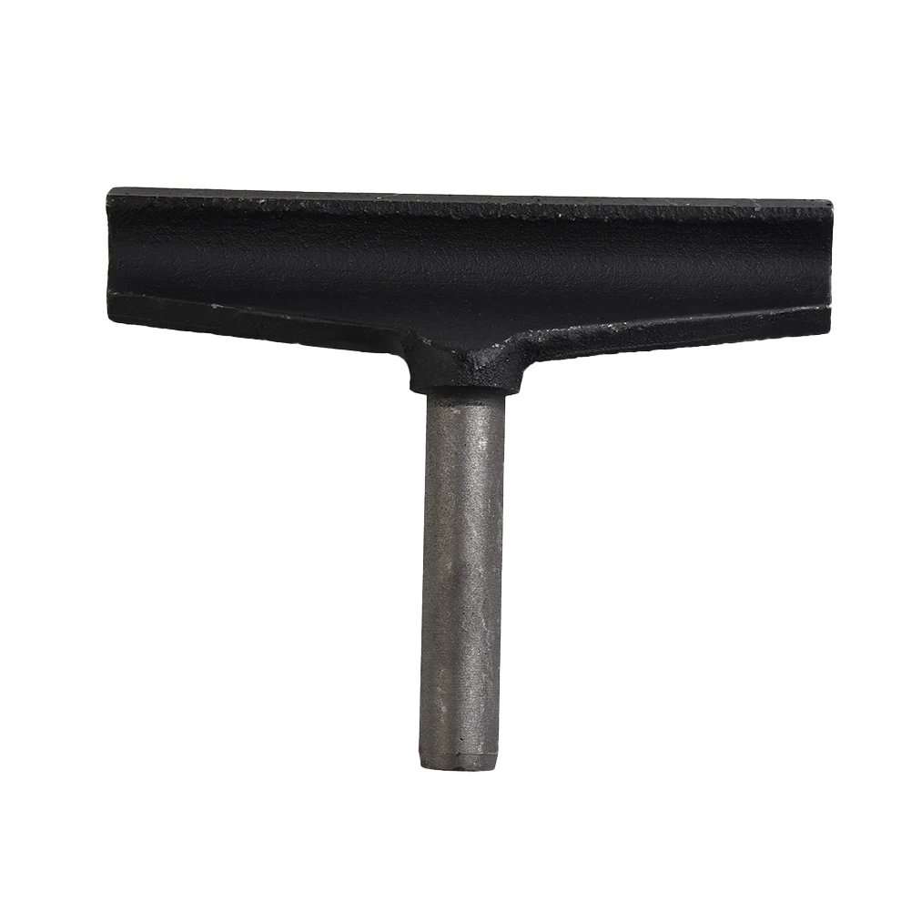 Top notch 6 Inch Lathe Tool Rest, Cast Iron Construction, Suitable for Woodworking and Metalworking, 16mm Mounting Post