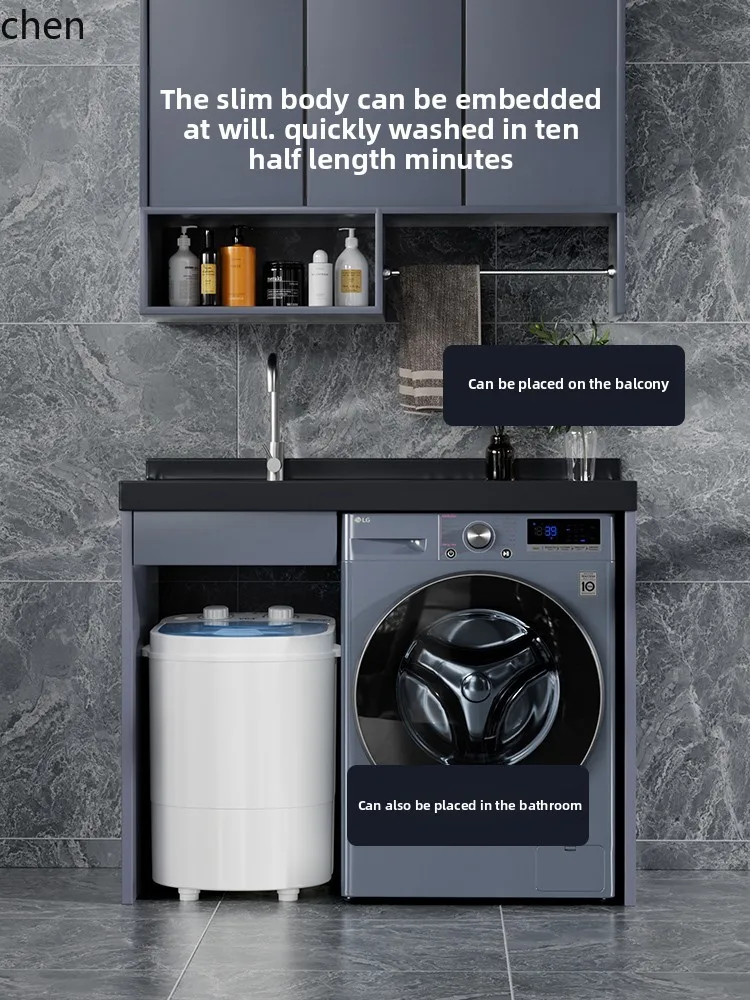 HTT small washing machine mini elution integrated dormitory full semi-automatic single barrel