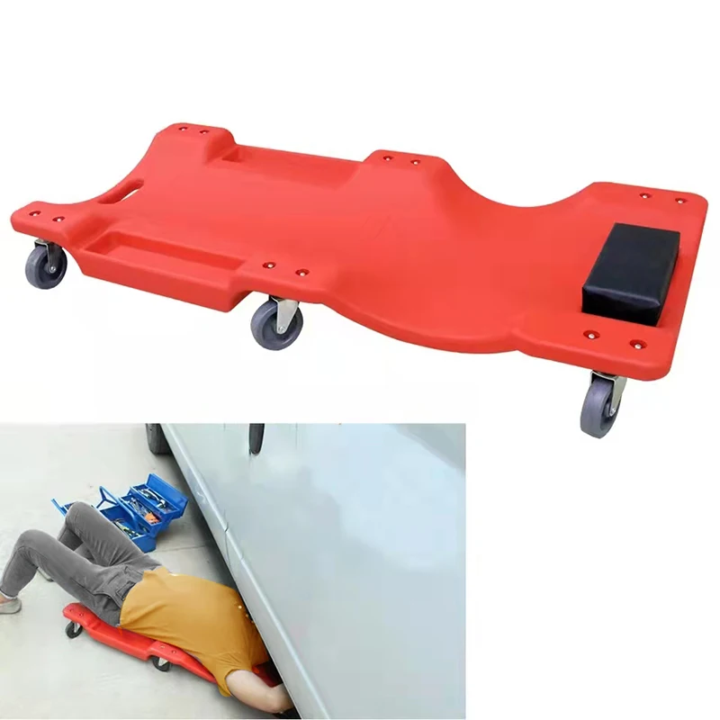 1Pc 36 inch Car Repair Lying Board With LED Light Skateboard Spare Parts Repair Board Car Vehicle Service Maintenance Tool