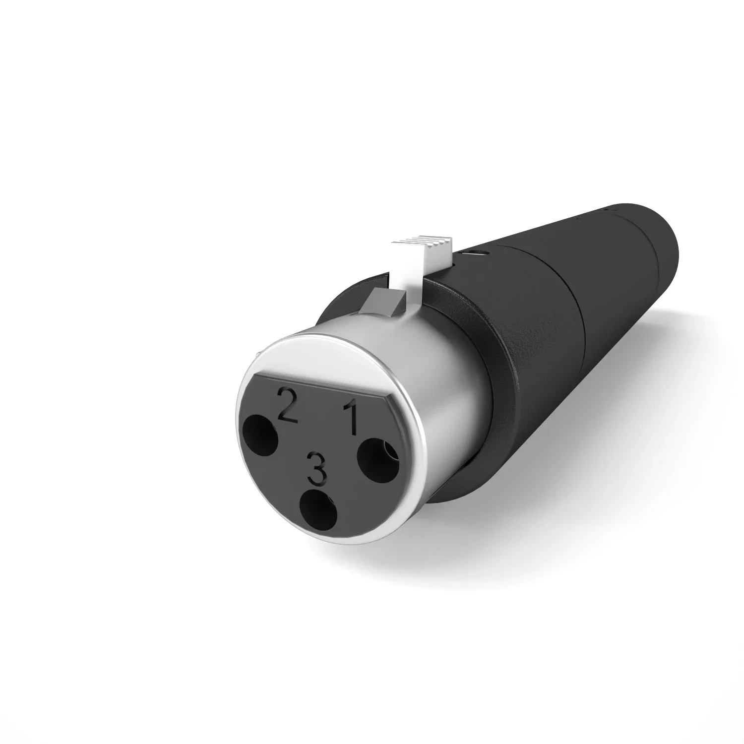 Black Dynamic Microphone Amplifer Adapter High Quality XLR 3Pin 48V Gain Adaptor PreAmp view 3