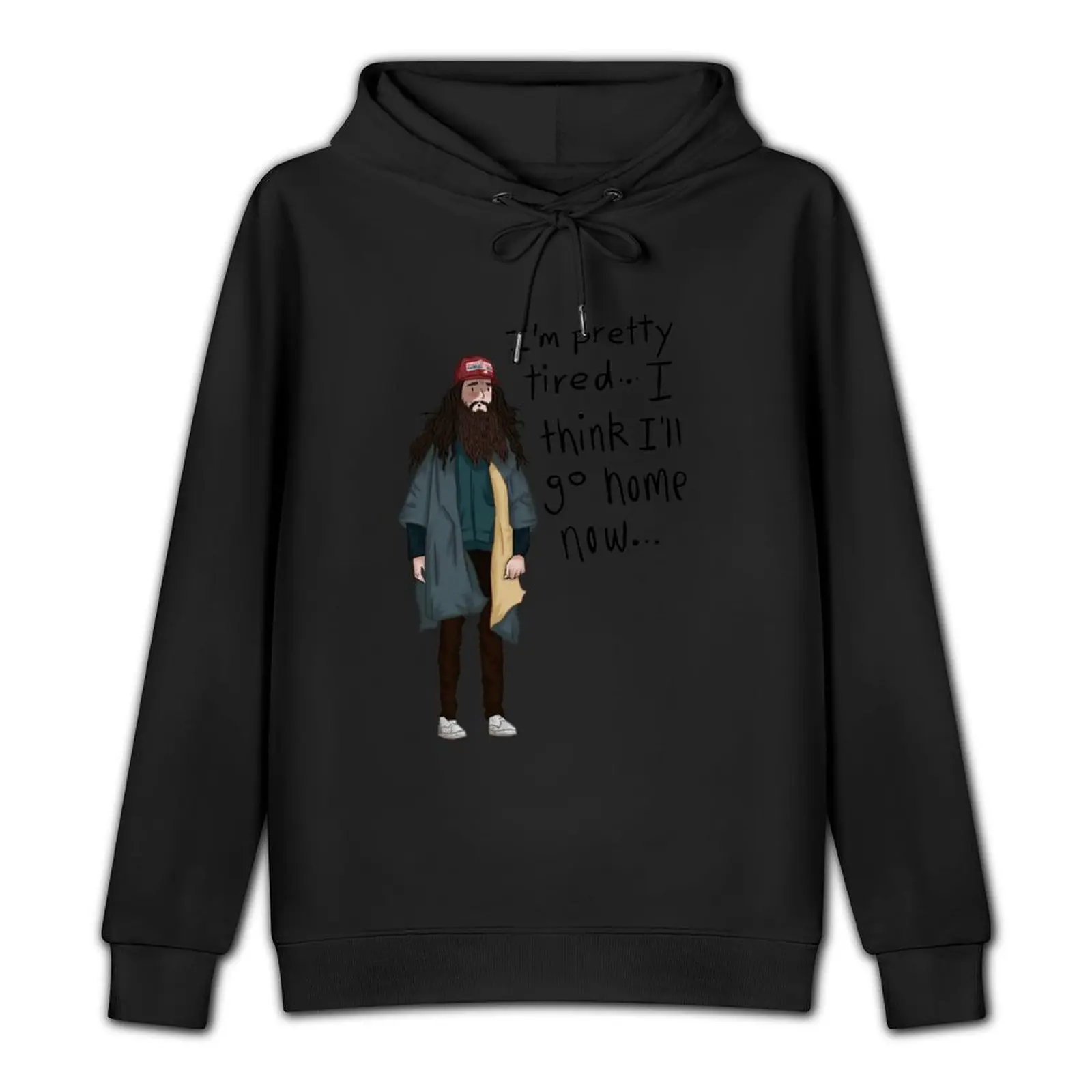 I Think I'll Go Home Now... Pullover Hoodie japanese style clothes for men korean style clothes hoodie man