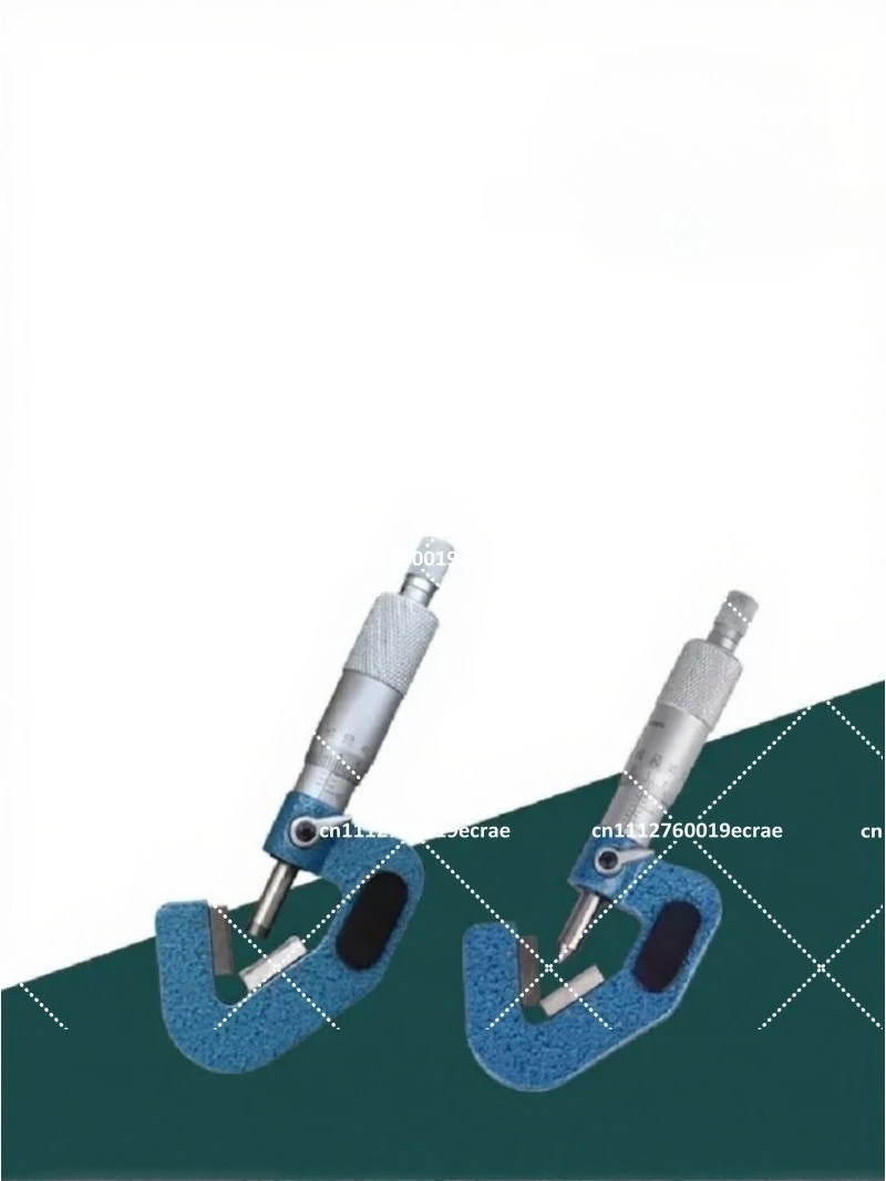 Three Groove Five Groove Micrometer Card Tap Top Diameter Triangular Outer Circle Measuring Ruler