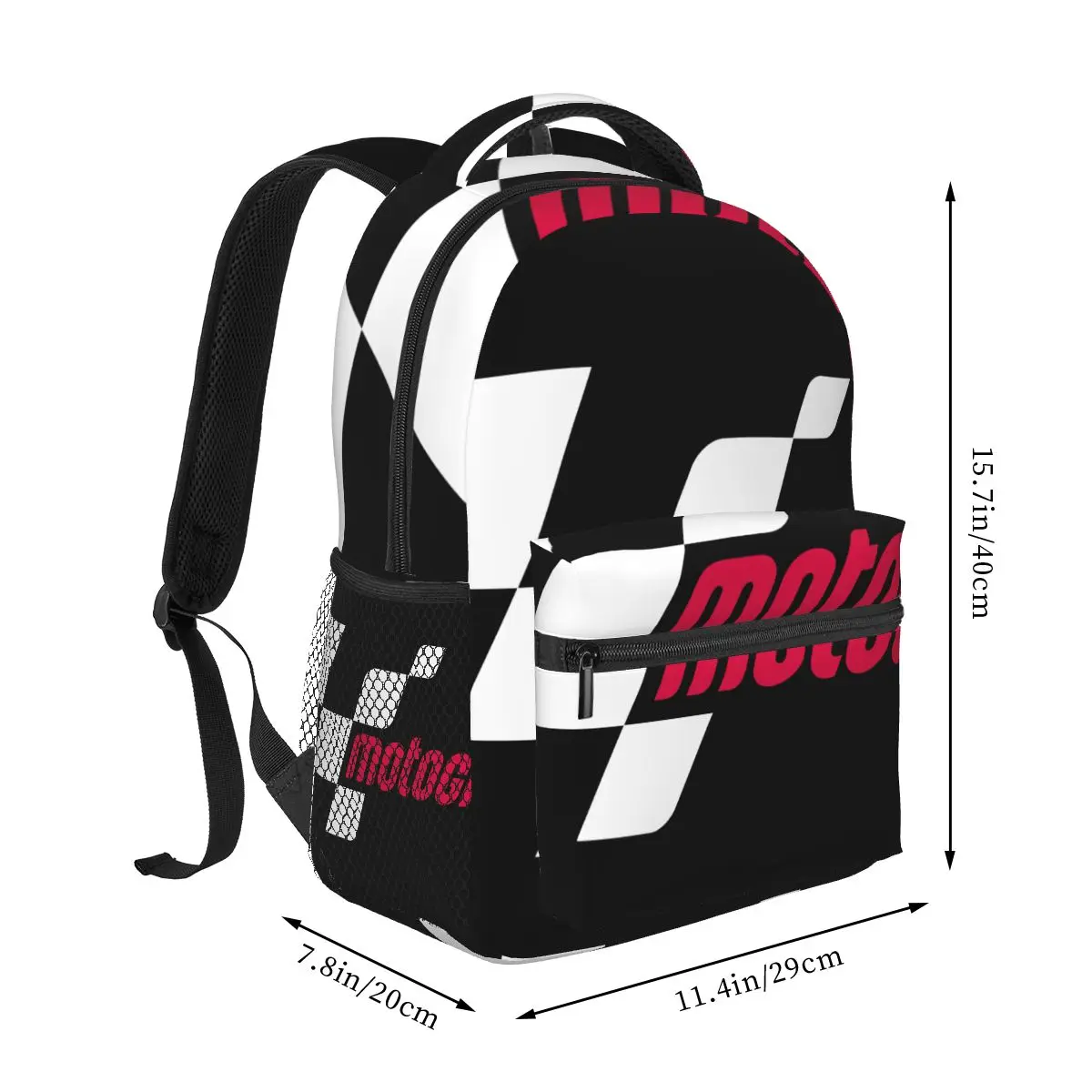 Mochila informal Moto GP Unisex, mochila para ordenador de viaje de ocio para estudiantes