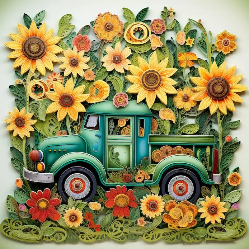 

RUOPOTY Car Diamond Painting Home Decoration Diamond Embroidery Landscape Full Round/Square Diamond Art Painting Unique Gift Dia