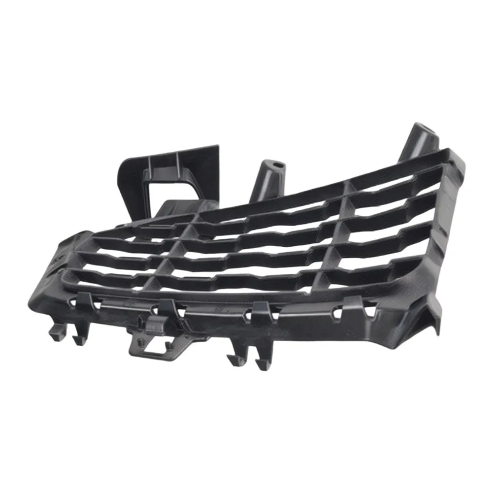 Replacement Bumper Insert Front Bumper Fog Light Cover Direct Replacement Fit Black Finish Trim Precision Molded Part