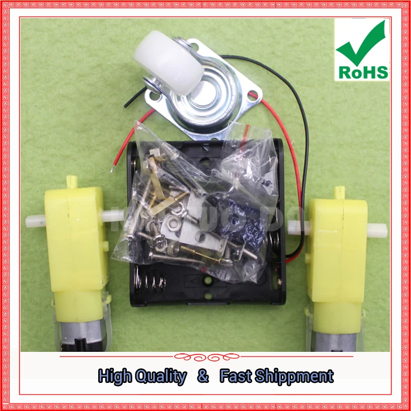Car Chassis Kit Two Motors Two Rounds (H6B1)